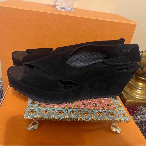 Pedro Garcia Federico Criss Cross Wedge - Size 41 ( US 10) - NWOT - Picture 4 of 11